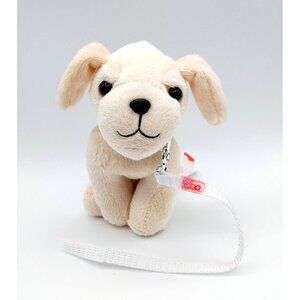 Our Generation Yellow Lab Labrador Puppy Dog With Leash Plush 7" Stuffed Animal